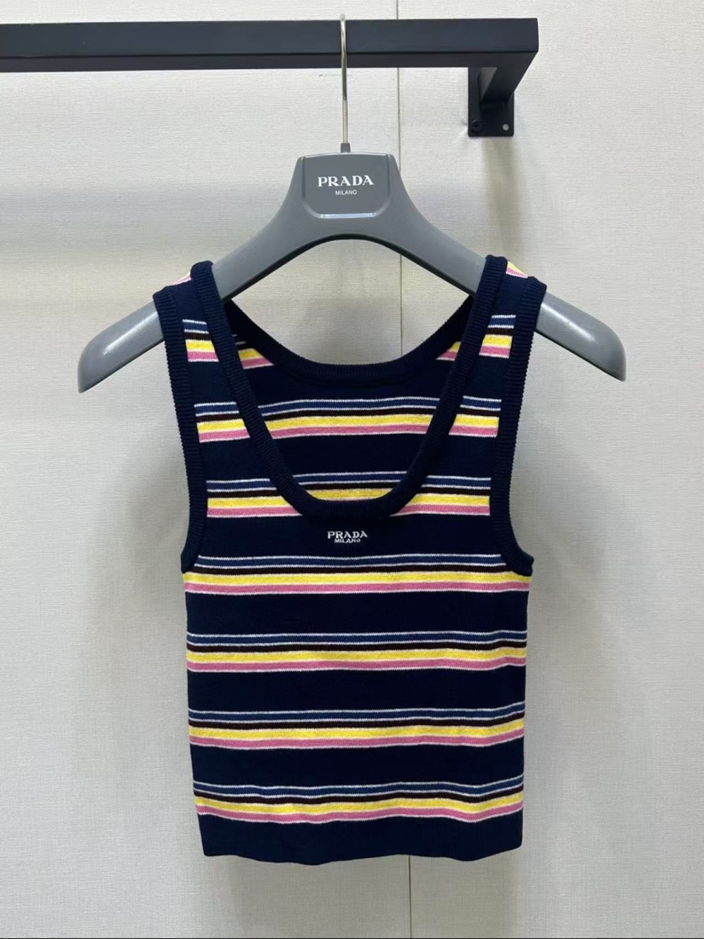 Prada striped tank
